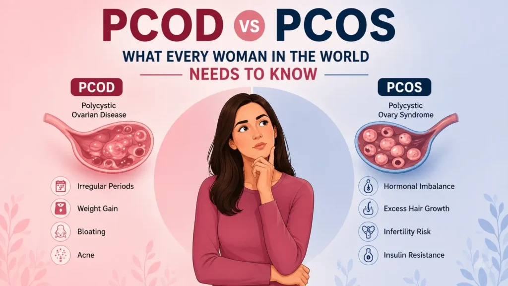 Vitalmindflow PCOD vs PCOS