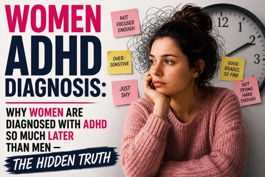 Vitalmindflow Women ADHD Diagnosis