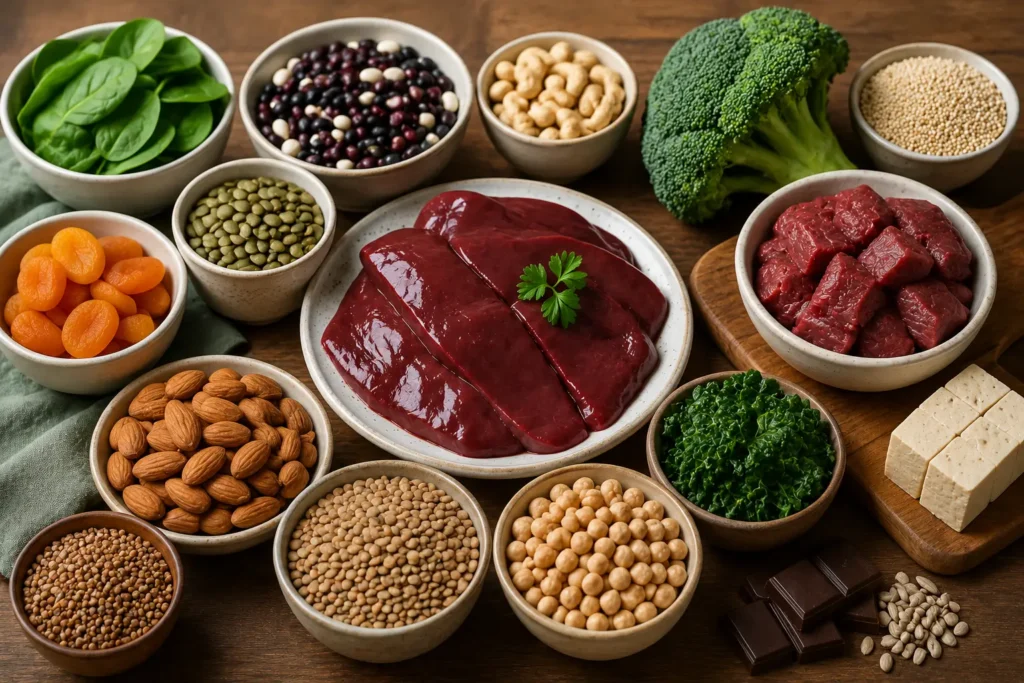 Best Iron Rich Foods for Women Vitalmindflow Iron Deficiency Symptoms in Women