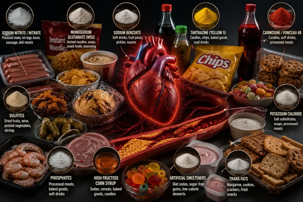 Vitalmindflow Food Preservatives Are Linked to Heart Disease