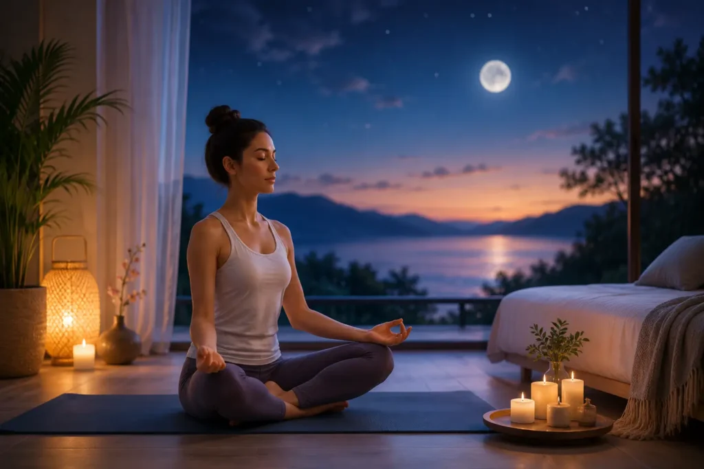 Yoga for Stress Relief and Sleep June 2026 Vitalmindflow International Yoga Day 2026 Theme and Benefits