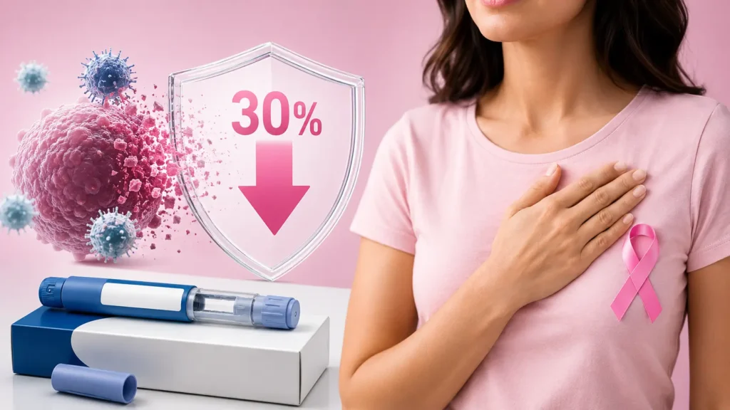 Vitalmindflow Ozempic Linked to 30% Lower Breast Cancer Risk