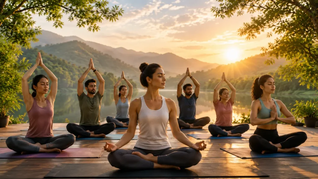 yoga for healthy ageing poses beginners Vitalmindflow International Yoga Day 2026 Theme and Benefits