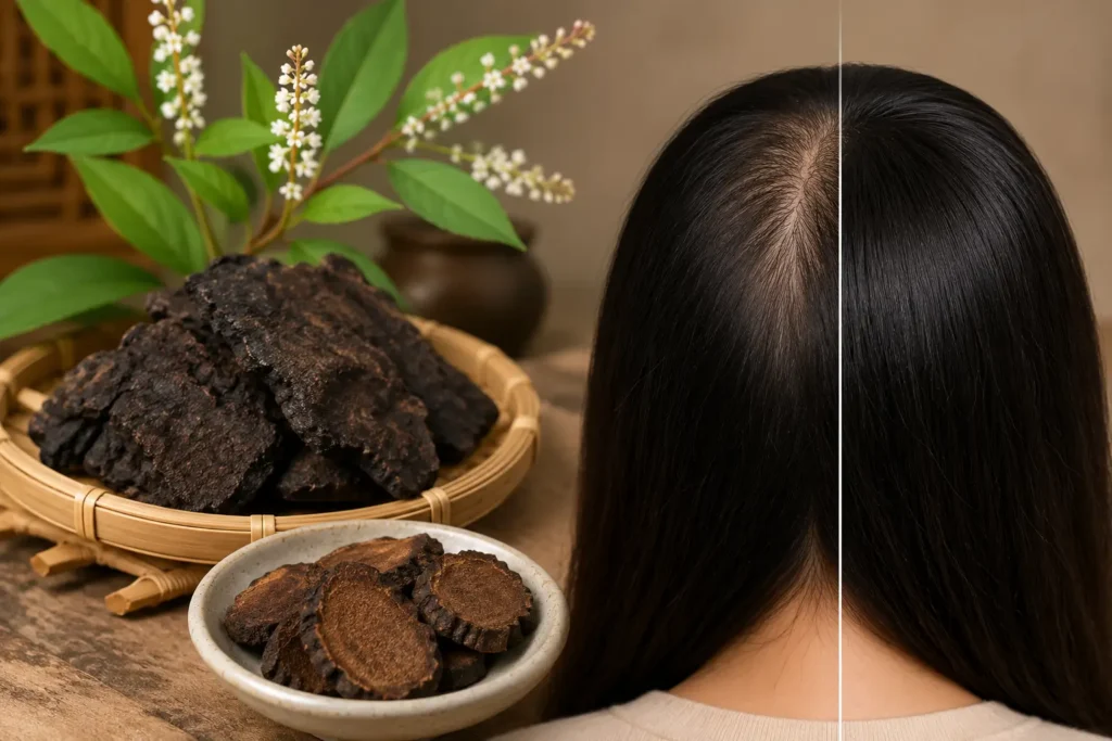 Vitalmindflow Chinese Herb Polygonum Multiflorum Hair Loss