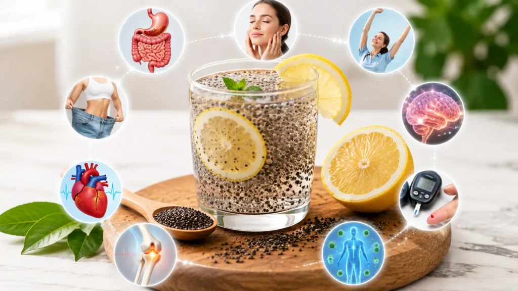 Vitalmindflow Internal Shower Drink Chia Seeds