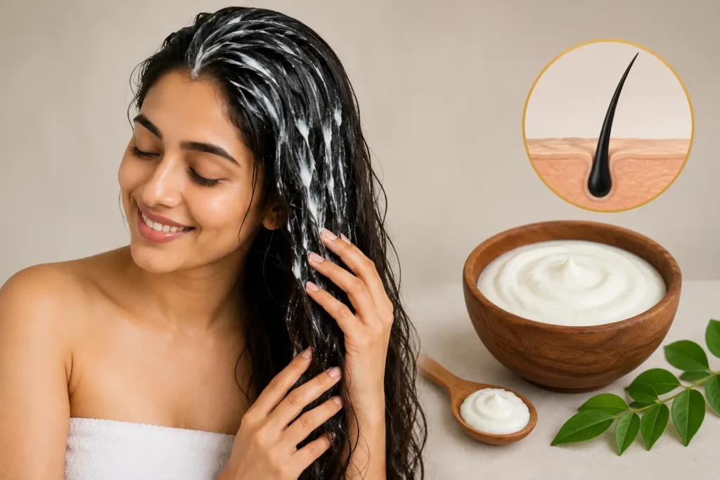 Yogurt Good for Hair Growth Vitalmindflow Benefits of Curd for Skin and Hair