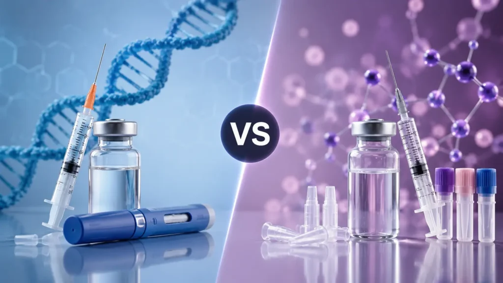 Semaglutide vs Peptide Therapy Comparison Vitalmindflow FDA Approved Peptide Medications 2026