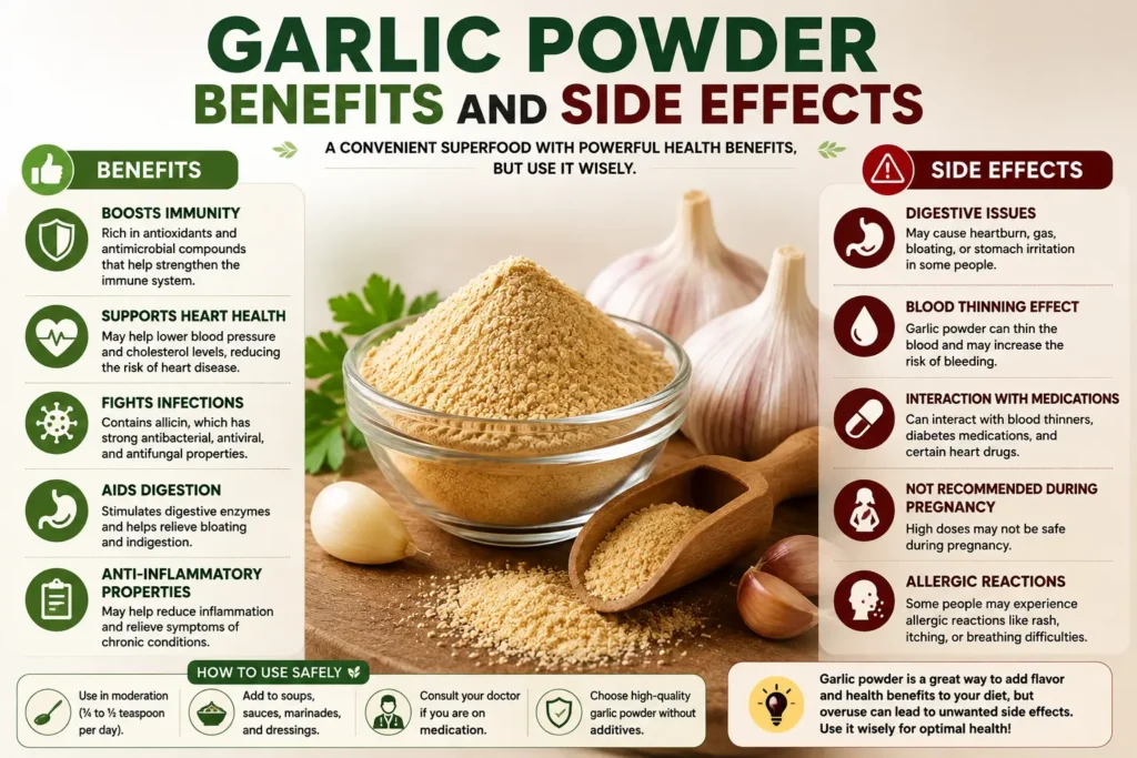 Vitalmindflow Fresh Garlic vs Garlic Powder