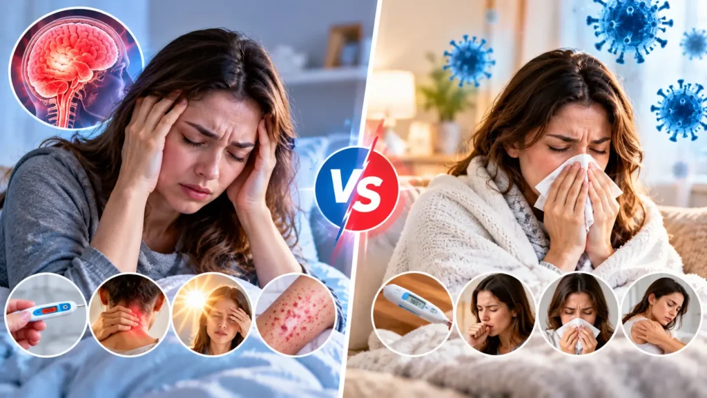 Vitalmindflow Meningitis vs Flu Symptoms