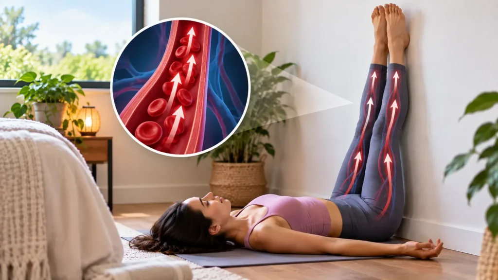 Does Legs Up the Wall Improve Circulation Vitalmindflow Legs Up the Wall for Weight Loss