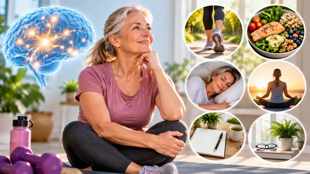 Menopause Brain Fog Exercise Relief Vitalmindflow Does Exercise Help Menopause Brain Fog