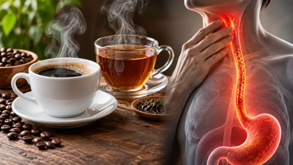 Vitalmindflow Hot Coffee & Tea Esophageal Cancer Risk