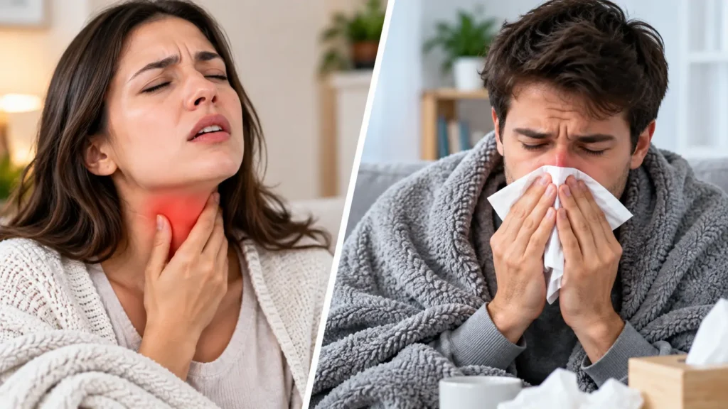 Strep Throat vs. Common Cold: Spot the Difference Vitalmindflow Strep Throat Symptoms September 2026