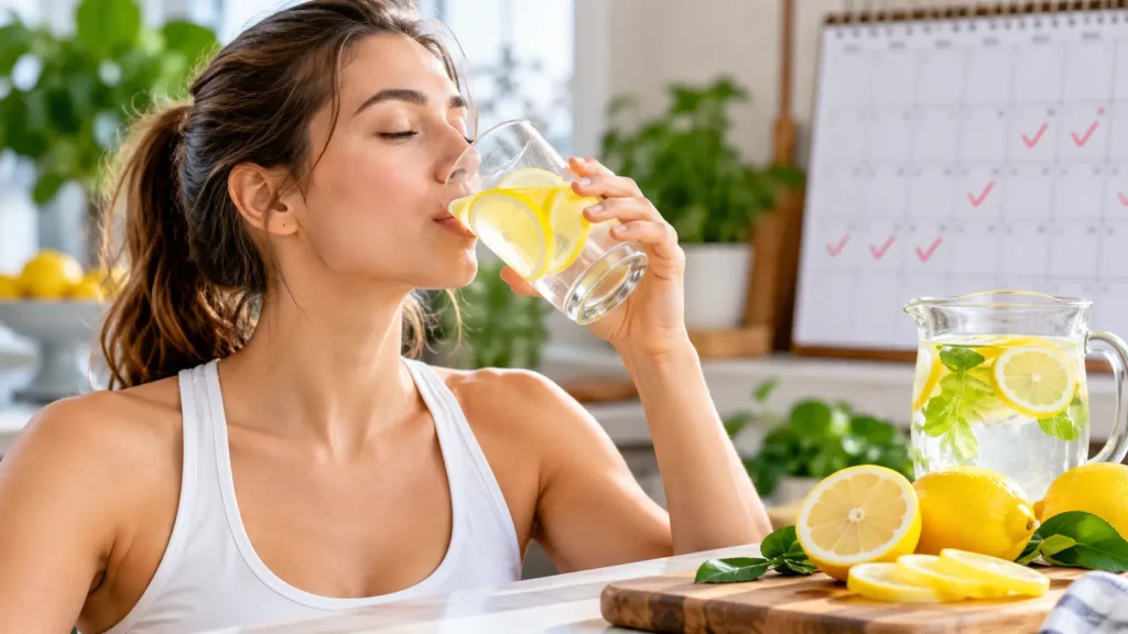 Vitalmindflow Drinking Lemon Water Every Day for 30 Days