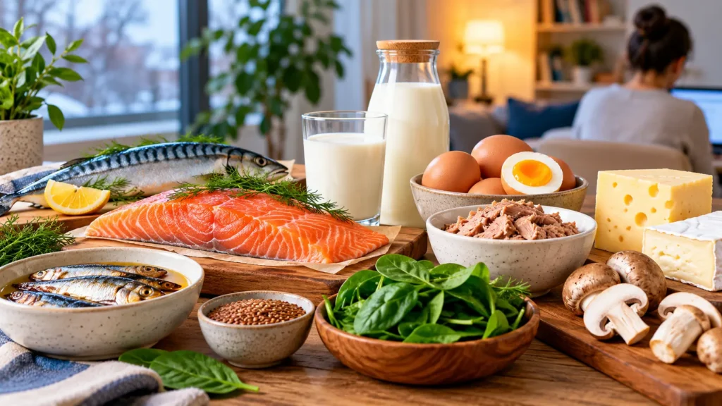 Vitalmindflow Vitamin D Foods for Adults Who Stay Indoors